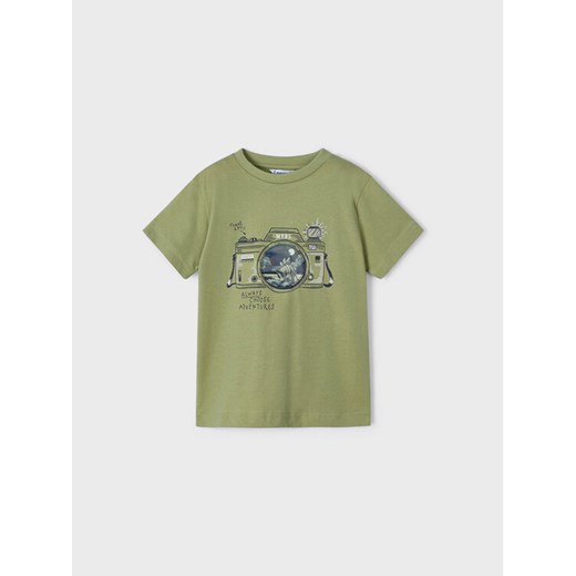 Mayoral T-Shirt 3003 Zielony Regular Fit ze sklepu MODIVO w kategorii T-shirty chłopięce - zdjęcie 182679676