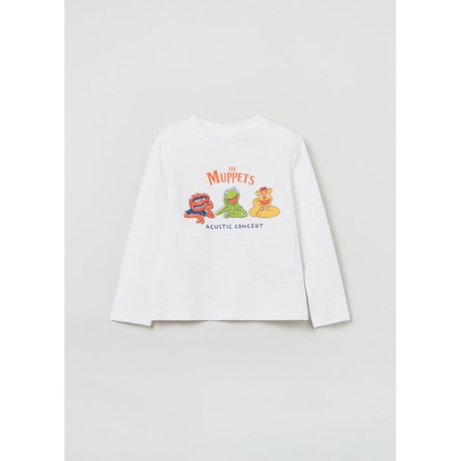 OVS Bluzka DISNEY 1607620 Biały Regular Fit ze sklepu MODIVO w kategorii Bluzki dziewczęce - zdjęcie 182679695