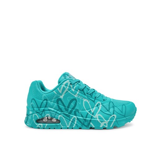Skechers Sneakersy 155507/TEAL Zielony ze sklepu MODIVO w kategorii Buty sportowe damskie - zdjęcie 182679727