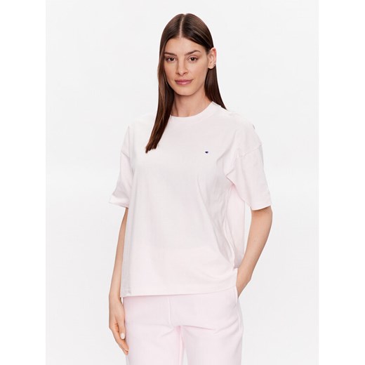 Champion T-Shirt 116249 Różowy Oversize ze sklepu MODIVO w kategorii Bluzki damskie - zdjęcie 182679788