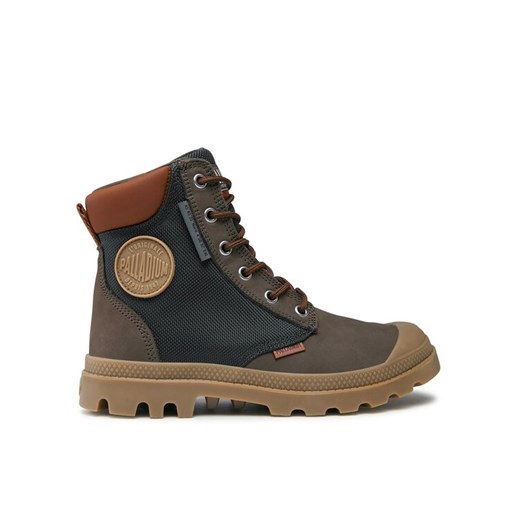 Palladium Trapery Pampa Sc Wpn U-S 77235-236-M Brązowy ze sklepu MODIVO w kategorii Workery damskie - zdjęcie 182679796
