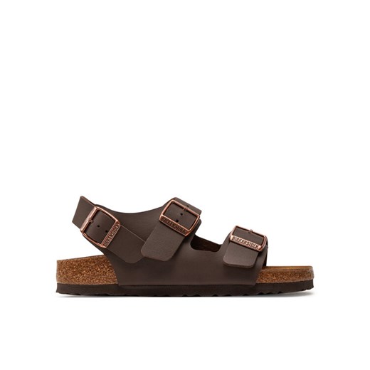 Birkenstock Sandały Milano 034703 Brązowy ze sklepu MODIVO w kategorii Sandały męskie - zdjęcie 182679807