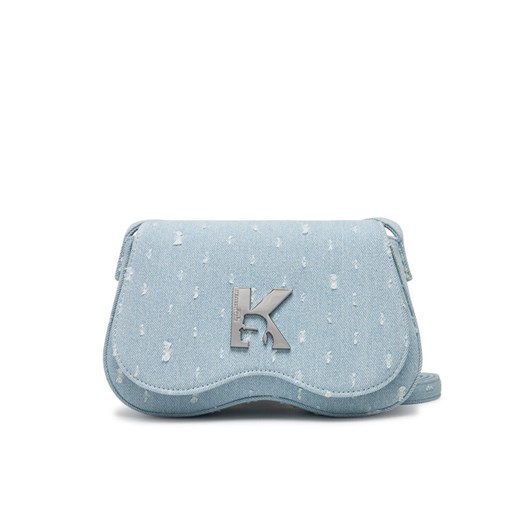 Karl Lagerfeld Jeans Torebka A2W30099 Błękitny ze sklepu MODIVO w kategorii Listonoszki - zdjęcie 182679916