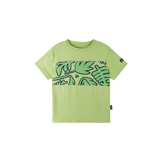 Reima T-Shirt 5200189B Zielony Regular Fit ze sklepu MODIVO w kategorii T-shirty chłopięce - zdjęcie 182679995