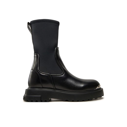 LOVE MOSCHINO Botki JA24114G0LIM600A Czarny ze sklepu MODIVO w kategorii Botki - zdjęcie 182680015