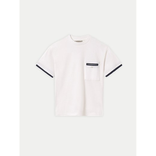 Mayoral T-Shirt 6004 Biały Regular Fit ze sklepu MODIVO w kategorii Kaftaniki i bluzki - zdjęcie 182680076