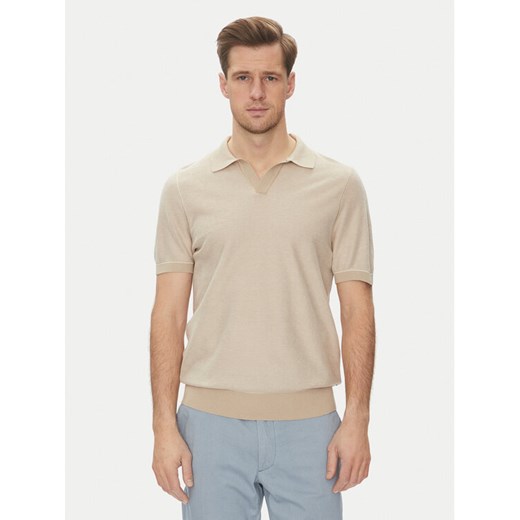 BOSS Polo H-Jianluca 50537654 Biały Regular Fit ze sklepu MODIVO w kategorii T-shirty męskie - zdjęcie 182680115