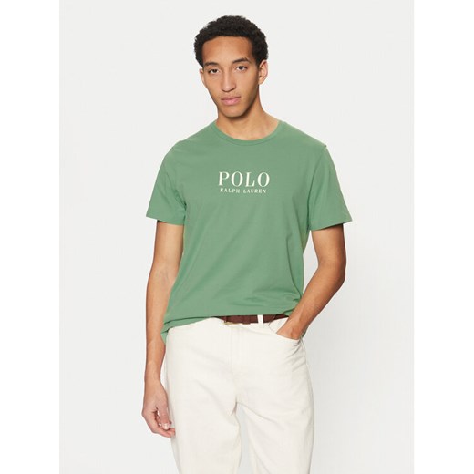Polo Ralph Lauren T-Shirt 714899613017 Zielony Regular Fit ze sklepu MODIVO w kategorii T-shirty męskie - zdjęcie 182680155