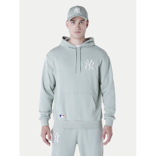 New Era Bluza New York Yankees MLB League 60596175 Zielony Regular Fit ze sklepu MODIVO w kategorii Bluzy męskie - zdjęcie 182680228