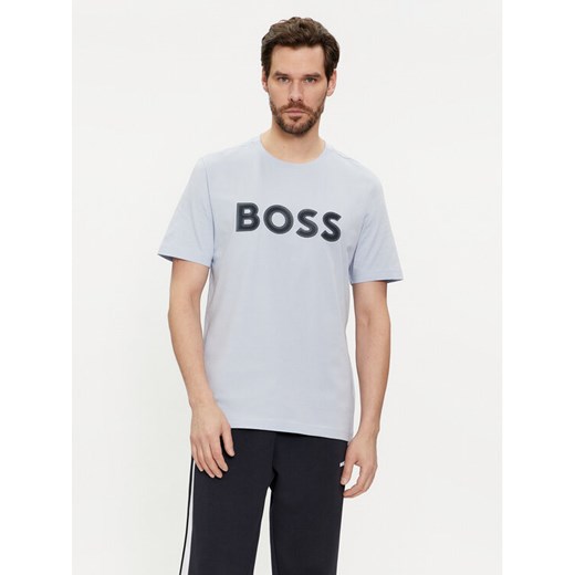 Boss T-Shirt 50512866 Niebieski Regular Fit ze sklepu MODIVO w kategorii T-shirty męskie - zdjęcie 182680245