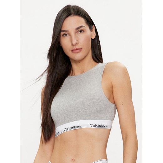 Calvin Klein Underwear Biustonosz top 000QF7626E Szary ze sklepu MODIVO w kategorii Biustonosze - zdjęcie 182680256