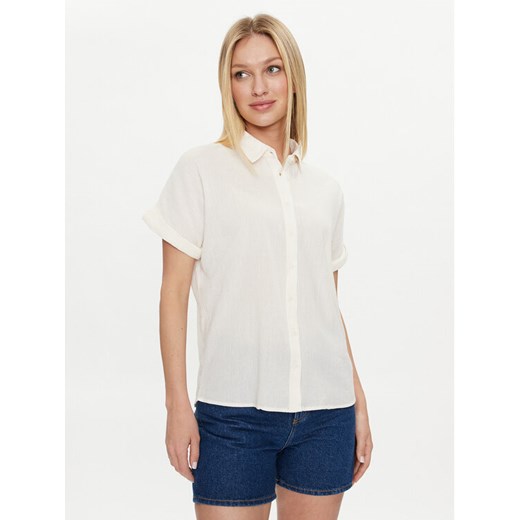 Mustang Koszula Coral Springs 1014902 Biały Loose Fit ze sklepu MODIVO w kategorii Koszule damskie - zdjęcie 182680276
