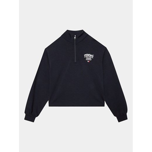 Tommy Hilfiger Bluza Varsity KG0KG07206 D Granatowy Regular Fit ze sklepu MODIVO w kategorii Bluzy chłopięce - zdjęcie 182680297