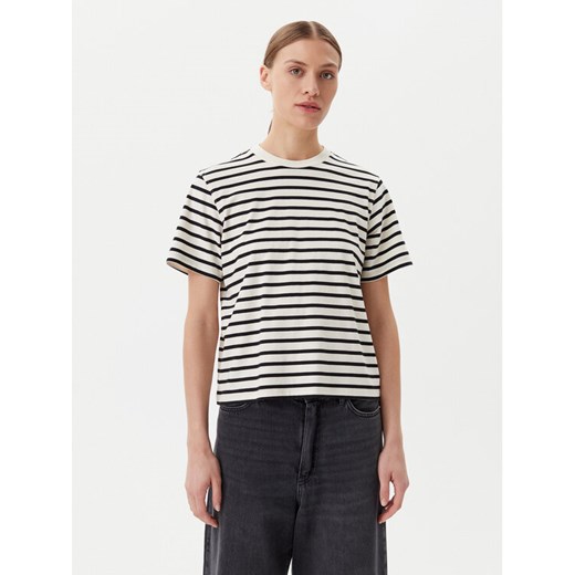 ONLY T-Shirt Livina 15272227 Beżowy Regular Fit ze sklepu MODIVO w kategorii Bluzki damskie - zdjęcie 182680306
