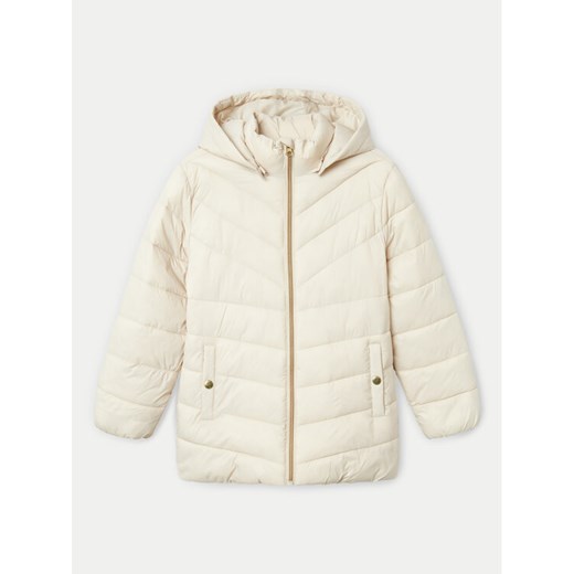 NAME IT Kurtka zimowa 13227825 Beżowy Regular Fit ze sklepu MODIVO w kategorii Kurtki damskie - zdjęcie 182680337