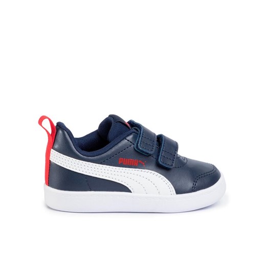 Puma Sneakersy Courtflex V2 V Inf 371544 01 Granatowy ze sklepu MODIVO w kategorii Buty sportowe dziecięce - zdjęcie 182680387