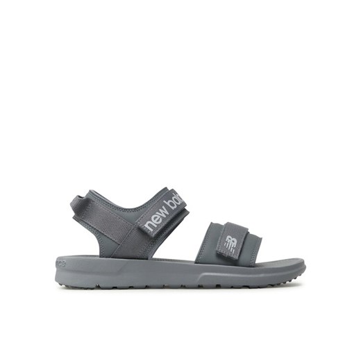 New Balance Sandały SUA250A1 Szary ze sklepu MODIVO w kategorii Sandały męskie - zdjęcie 182680395