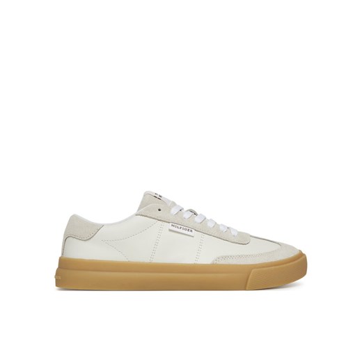 Tommy Hilfiger Sneakersy Th Cupset Summer Lth FM0FM05487 Biały ze sklepu MODIVO w kategorii Buty sportowe męskie - zdjęcie 182680396