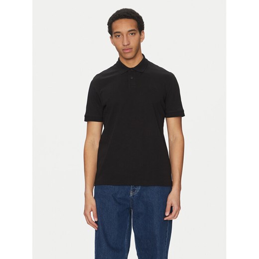 BOSS Polo Pe_Interlock 50520109 Czarny Regular Fit ze sklepu MODIVO w kategorii T-shirty męskie - zdjęcie 182680426