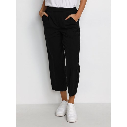 Kaffe Spodnie materiałowe Sakura 10506127 Czarny Relaxed Fit ze sklepu MODIVO w kategorii Spodnie damskie - zdjęcie 182680436