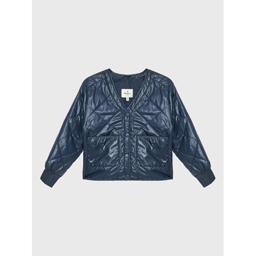Pepe Jeans Kurtka przejściowa Sheryline PG401064 Granatowy Regular Fit ze sklepu MODIVO w kategorii Kurtki chłopięce - zdjęcie 182680607
