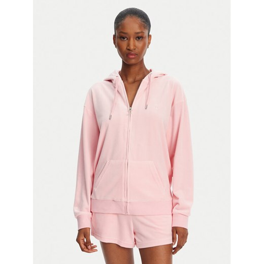 Juicy Couture Bluza Halan JCWAS24342 Różowy Oversize ze sklepu MODIVO w kategorii Bluzy damskie - zdjęcie 182680627