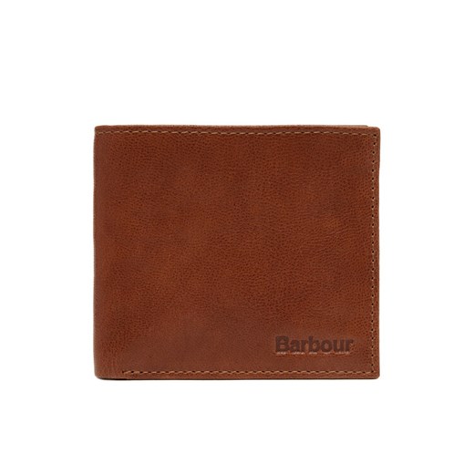 Barbour Duży Portfel Męski MLG0072TN15 Brązowy ze sklepu MODIVO w kategorii Portfele męskie - zdjęcie 182680646