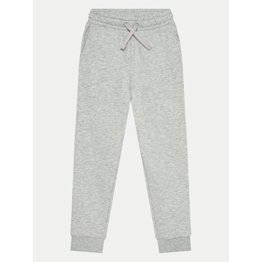 4F Spodnie dresowe 4FJWMM00TTROF0828 Szary Regular Fit ze sklepu MODIVO w kategorii Spodnie chłopięce - zdjęcie 182680685