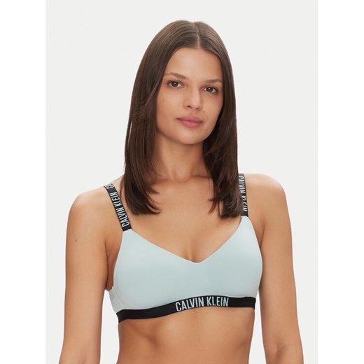 Calvin Klein Underwear Biustonosz bezfiszbinowy 000QF7659E Niebieski ze sklepu MODIVO w kategorii Biustonosze - zdjęcie 182680735