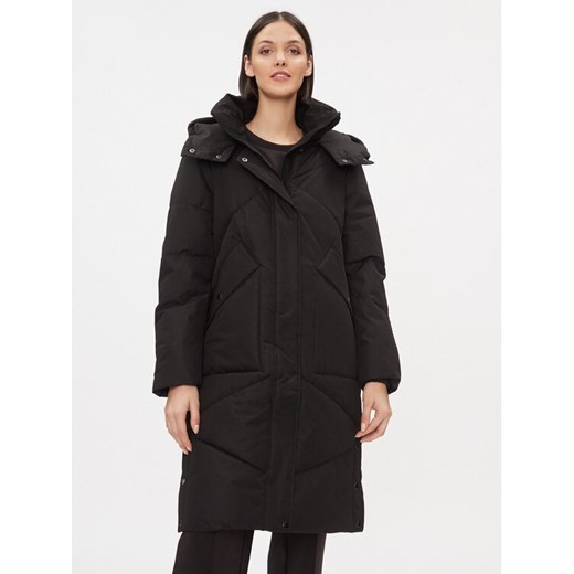 Vero Moda Płaszcz przejściowy 10290466 Czarny Regular Fit ze sklepu MODIVO w kategorii Płaszcze damskie - zdjęcie 182680736
