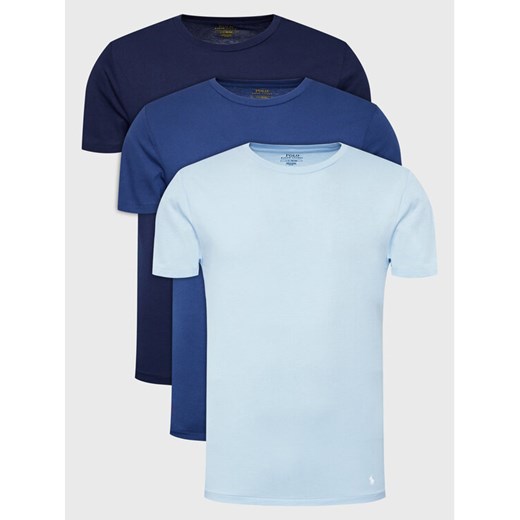 Polo Ralph Lauren Komplet 3 t-shirtów 714830304019 Kolorowy Regular Fit ze sklepu MODIVO w kategorii T-shirty męskie - zdjęcie 182680778