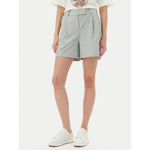 ONLY Szorty materiałowe Linda 15283727 Szary Wide Leg ze sklepu MODIVO w kategorii Szorty - zdjęcie 182680795