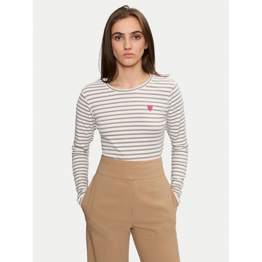 Kaffe Bluzka Liddy 10502821 Szary Regular Fit ze sklepu MODIVO w kategorii Bluzki damskie - zdjęcie 182680805