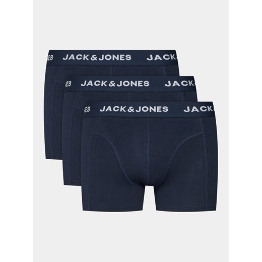 Jack&Jones Komplet 3 par bokserek 12171946 Granatowy ze sklepu MODIVO w kategorii Majtki męskie - zdjęcie 182680925