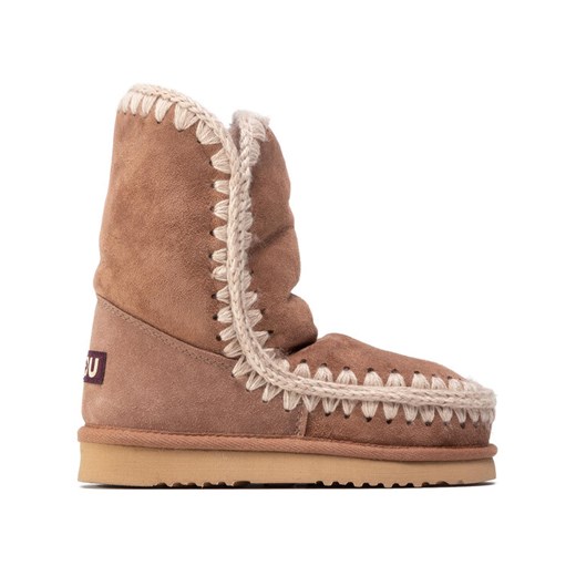 Mou Śniegowce Eskimo 24 FW101000A Brązowy ze sklepu MODIVO w kategorii Śniegowce damskie - zdjęcie 182680928