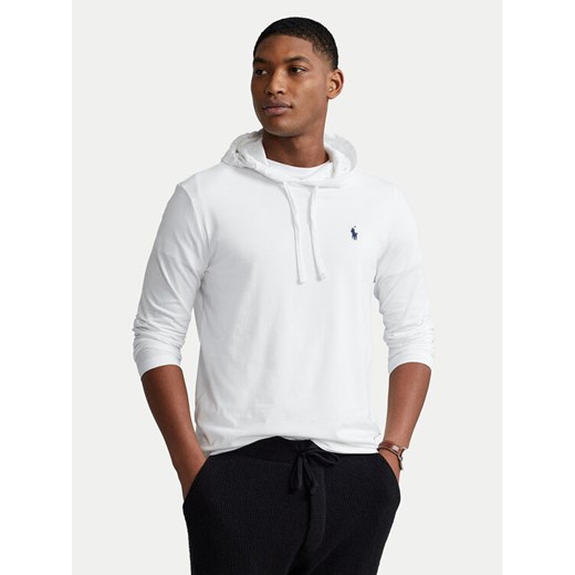 Polo Ralph Lauren Longsleeve 710847203015 Biały Regular Fit ze sklepu MODIVO w kategorii T-shirty męskie - zdjęcie 182680948