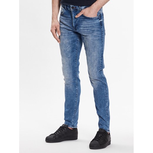 Petrol Industries Jeansy Jackson Niebieski Slim Fit ze sklepu MODIVO w kategorii Jeansy męskie - zdjęcie 182680976