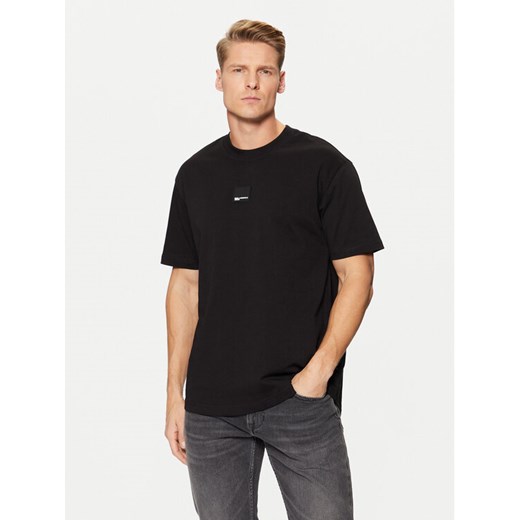 Karl Lagerfeld Jeans T-Shirt A1M17011 Czarny Relaxed Fit ze sklepu MODIVO w kategorii T-shirty męskie - zdjęcie 182680987