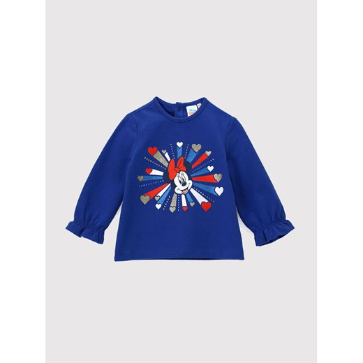 Original Marines Bluzka Myszka Minnie DCAV1432NF Niebieski Regular Fit ze sklepu MODIVO w kategorii Bluzki dziewczęce - zdjęcie 182681005