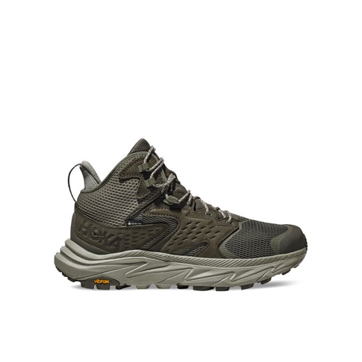 Hoka Trekkingi Anacapa 2 Mid GTX GORE-TEX 1141633 Szary ze sklepu MODIVO w kategorii Buty trekkingowe męskie - zdjęcie 182681008