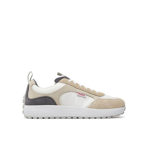 Hugo Sneakersy Cilan Tenn Mesd 50517016 Biały ze sklepu MODIVO w kategorii Buty sportowe męskie - zdjęcie 182681128