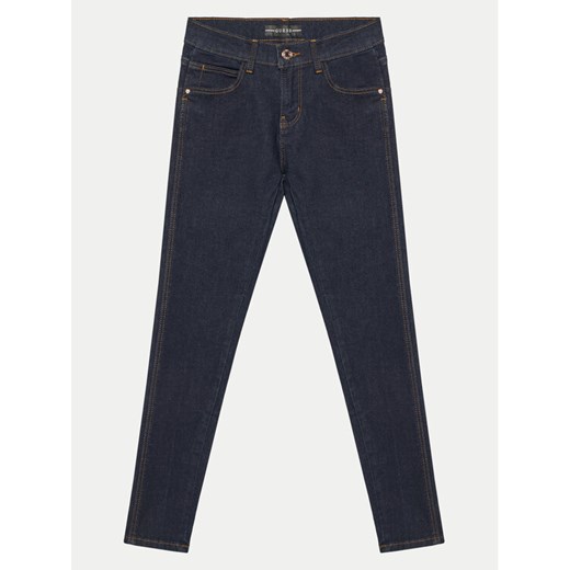 Guess Jeansy J3YA16 D4CA0 Niebieski Skinny Fit ze sklepu MODIVO w kategorii Spodnie dziewczęce - zdjęcie 182681169