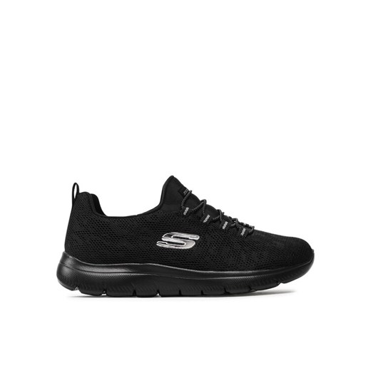 Skechers Sneakersy Leopard Spot 149037/BBK Czarny ze sklepu MODIVO w kategorii Buty sportowe damskie - zdjęcie 182681198
