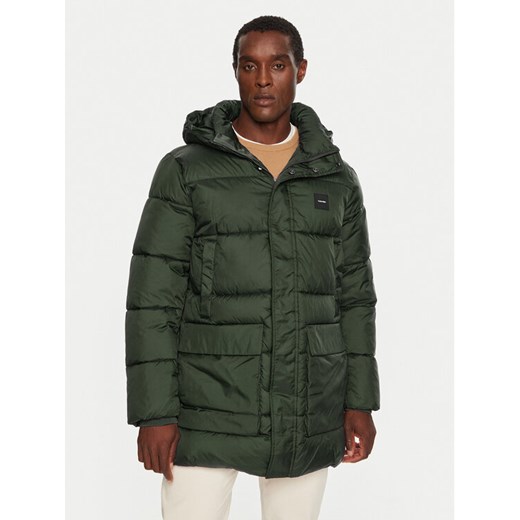 Calvin Klein Kurtka zimowa K10K113465 Zielony Regular Fit ze sklepu MODIVO w kategorii Kurtki męskie - zdjęcie 182681349