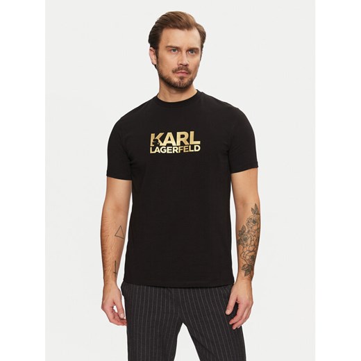 KARL LAGERFELD T-Shirt 755087 551235 Czarny Regular Fit Karl Lagerfeld 3XL MODIVO