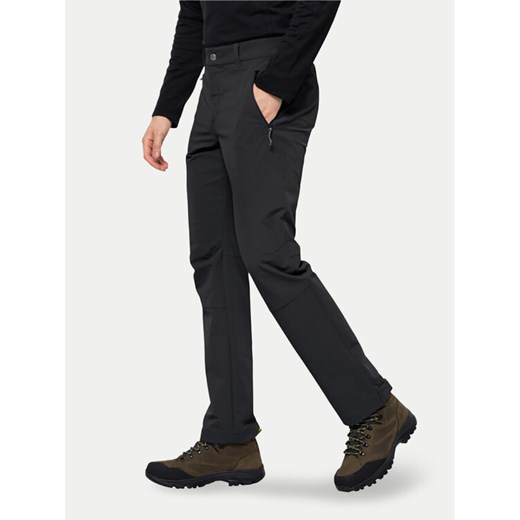 Jack Wolfskin Spodnie outdoor Activate Xt 1503755 Czarny Regular Fit ze sklepu MODIVO w kategorii Spodnie męskie - zdjęcie 182681408