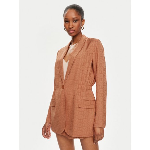 TWINSET Marynarka 241TT2240 Pomarańczowy Regular Fit ze sklepu MODIVO w kategorii Marynarki damskie - zdjęcie 182681419