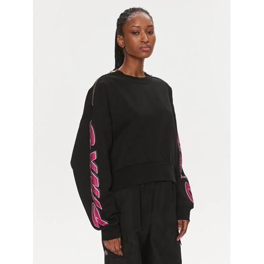 Pinko Bluza 103245 A1QM Czarny Regular Fit ze sklepu MODIVO w kategorii Bluzy damskie - zdjęcie 182681426
