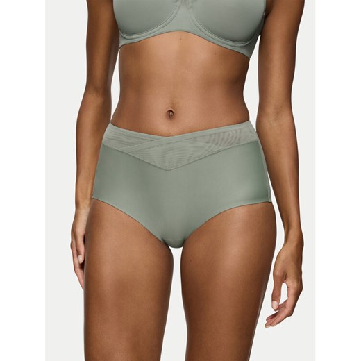 Triumph Figi klasyczne z wysokim stanem True Shape Sensation 10218231 Zielony ze sklepu MODIVO w kategorii Majtki damskie - zdjęcie 182681446