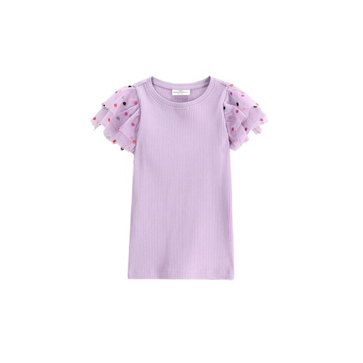 Coccodrillo T-Shirt WC5143202RGK Fioletowy Regular Fit ze sklepu MODIVO w kategorii Bluzki dziewczęce - zdjęcie 182681466